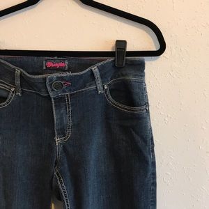 Bling pockets Wrangler jeans 7/8 x 34 rhinestones